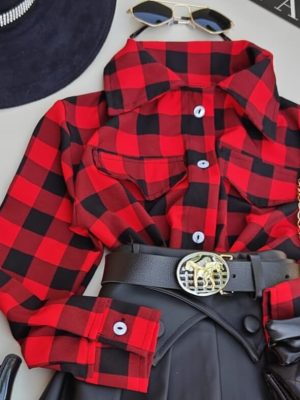GRADE CAMISA XADREZ